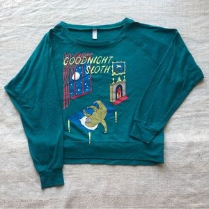 AMERICAN APPAREL — long sleeve tee